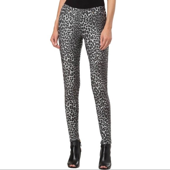 MICHAEL Michael Kors Pants - Michael Kors Leopard Print Stretch Skinny Leggings Pull-on Pants